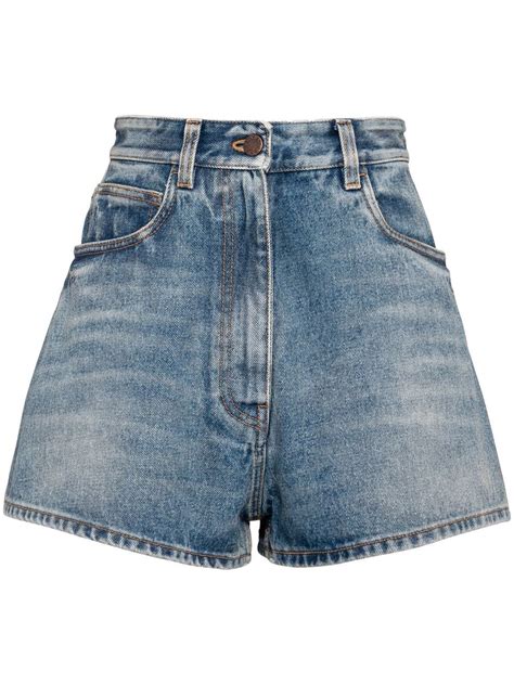 prada shorts green|prada shorts women.